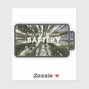 Bomen Oplaadsticker Sticker