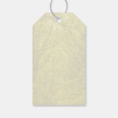Bomen Pad Bruiloft Dank u Cadeaulabel (Achterkant)