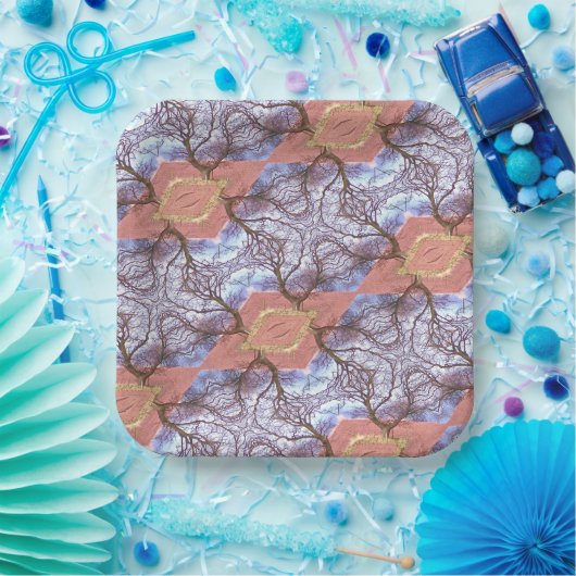 BOMEN PAPIEREN BORDJE (Feest)