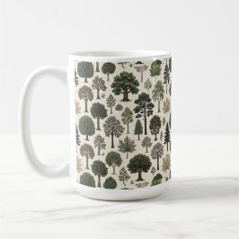 Bomen Patroon Koffiemok