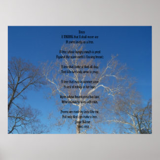Bomen Poster