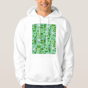 Bomen, reigers, lelies: zwerm. hoodie