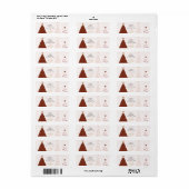 Bomen Retouradreslabels Etiket (Full Sheet)