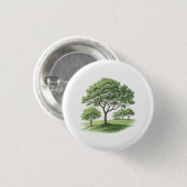 Bomen Ronde Button 3,2 Cm (Voorkant /achterkant)