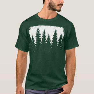 Bomen silhouet t-shirt