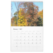 Bomen van 12 maanden kalender (Feb 2027)