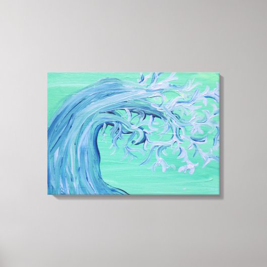 Bomen van het leven canvas afdruk (Voorkant)