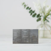 Bomen van het Visitekaartje van het meer (Staand voorkant)