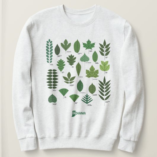 Bomen van Indiana Women's Sweatshirt (Design voorkant)