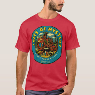Bomen van Mystery Californische decal T-shirt