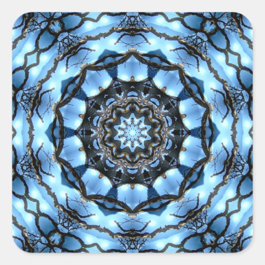 BOMEN VIERKANTE STICKER (Voorkant)