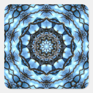 BOMEN VIERKANTE STICKER