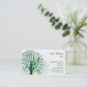 Bomen-visitekaartjes Visitekaartje (Staand voorkant)