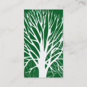 Bomen-visitekaartjes Visitekaartje (Achterkant)