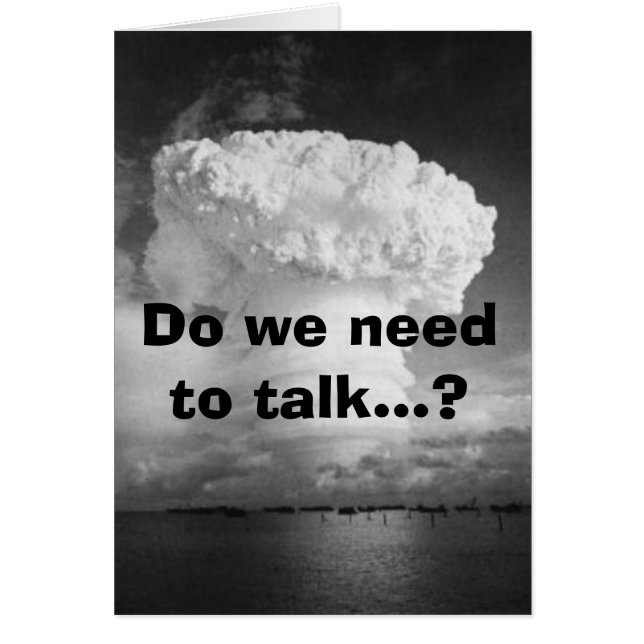 Bommen-hardtack, moeten we praten...? (Voorkant)