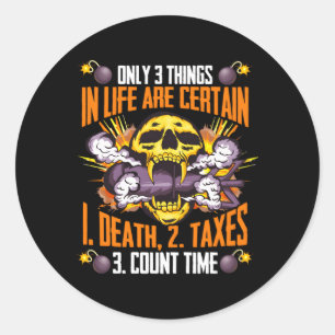 Bommen Squad EOD Ronde Sticker