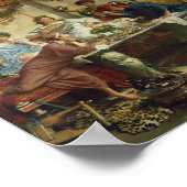 Bompiani - Een Romeinse feestdag laat (19e eeuw) Poster (Hoek)