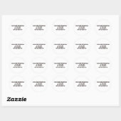bomtechniek ronde sticker (Vel)