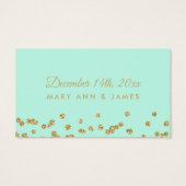 Bon à boire Gold Faux Parties scintillant Confetti (Dos)