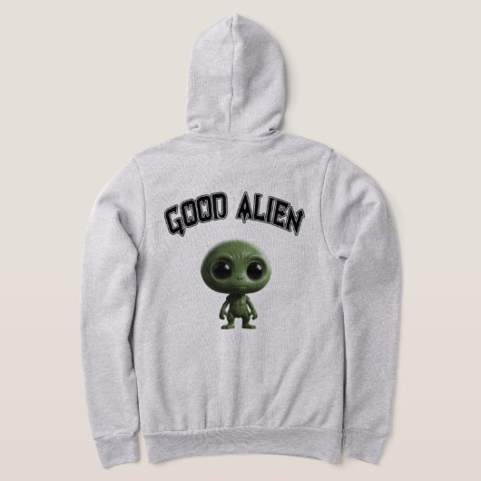 Bon alien Sweat - shirt à capuche zip complet (Couchage Retour)