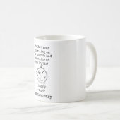 Bon Anniversaire De Travail, Coworker, Mug Cadeau  (Devant droit)