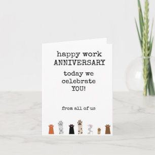 Bon Anniversaire du travail, De Nous Tous, Carte M