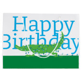 Bon Anniversaire Grand Sac Cadeau (Dos)