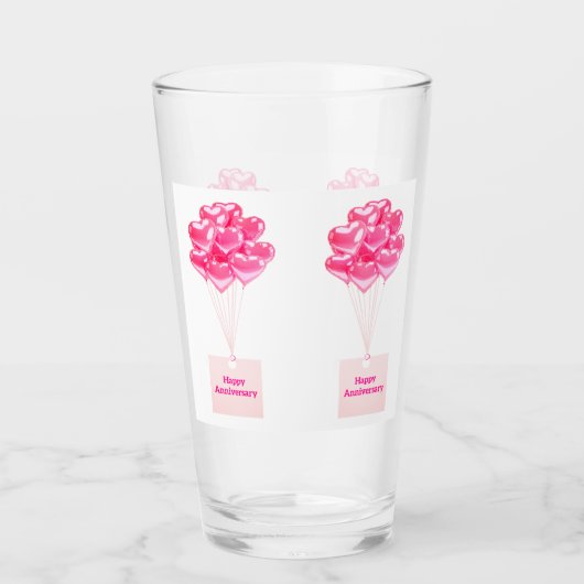 Bon Anniversaire Verre à boire (Devant)