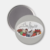 Bon Apetite Magnet (Recto/Verso)