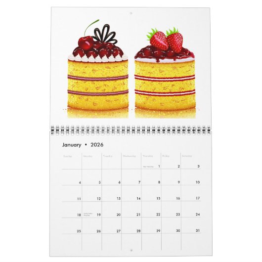 Bon Appetit Calendrier - SRF (Jan 2026)