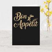Bon Appetit Kaart (Gele Bloem)