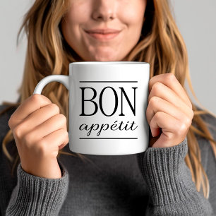 BON APPETIT Keuken Citaat Koffiemok