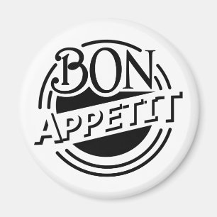 Bon Appetit-ontwerp Magneet