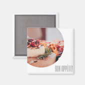 Bon Appetit Planche de Fromage Magnet pour Nourrit (Recto/Verso)