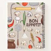 Bon Appetit Recipe Notitieboek (Achterkant)