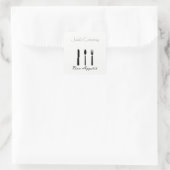 Bon Appetit Table Setting Sticker (Tas)