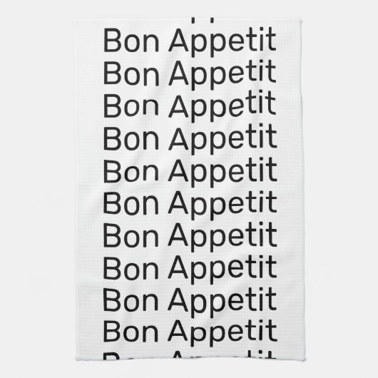 Bon Appetit Theedoek (Verticaal)