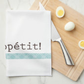 Bon Appétit Torchon Serviette de cuisine (Quart Plié)
