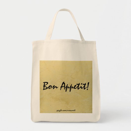 Bon Appetit Toscaanse zon boodschappentas Tote Bag (Voorkant)