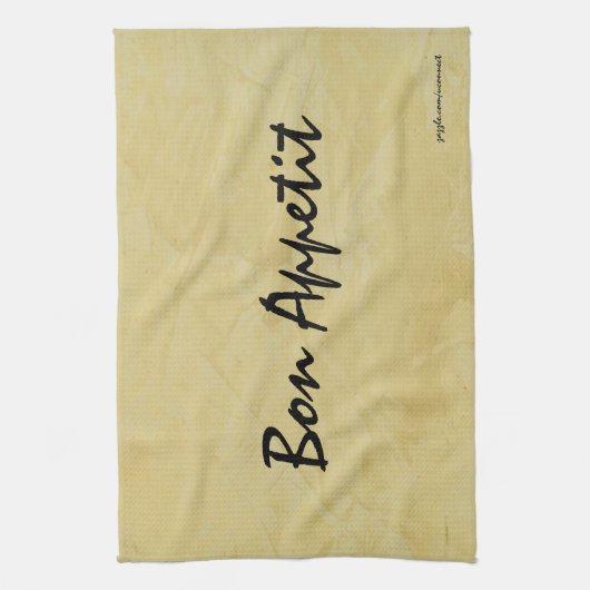 Bon Appetit Toscan Sun Serviette de cuisine (Vertical)