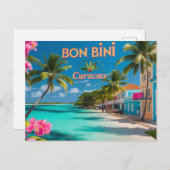 Bon bini à la carte postale de curacao (Devant / Derrière)