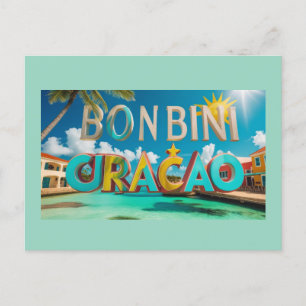 Bon bini curacao briefkaart