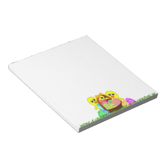 Bon Bloc-notes de Pâques (Incliné)