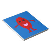 Bon Bloc-notes de raisin rouge (Incliné)