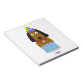Bon Bloc-notes pour l'anniversaire (14 cm x 15,2 c (Incliné)