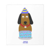 Bon Bloc-notes pour l'anniversaire (14 cm x 15,2 c (Devant)