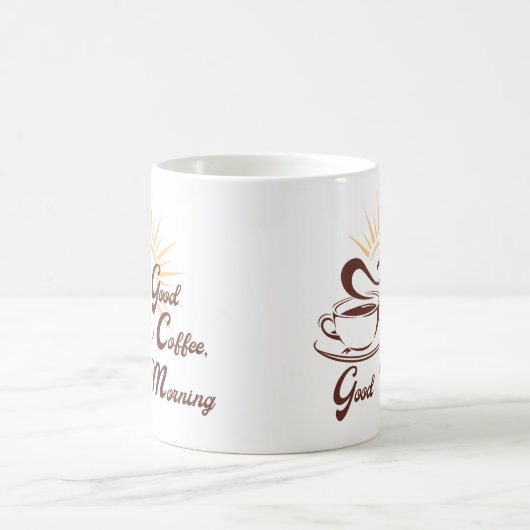 Bon Café Bon Matin Café Mug (Centre)