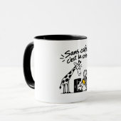 Bon Café – Funny Giraffe & Koala Mug (Devant gauche)