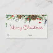 Bon carte de visite 100 $ (Devant)