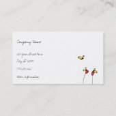 Bon Carte de visite du soleil du matin (Dos)